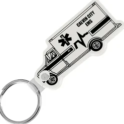 Ambulance Soft Keychain - Opaque