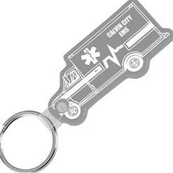 Ambulance Soft Keychain - Opaque