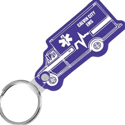 Ambulance Soft Keychain - Opaque
