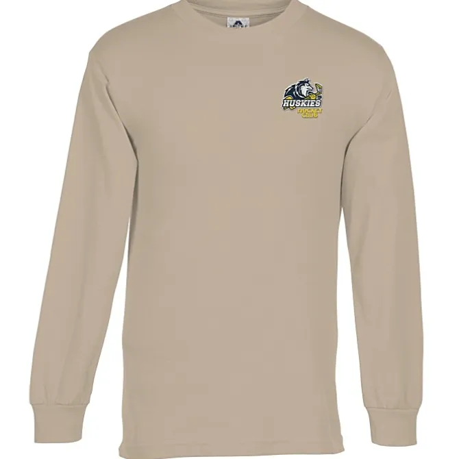 American Apparel Classic Cotton LS T-Shirt - Embroidered