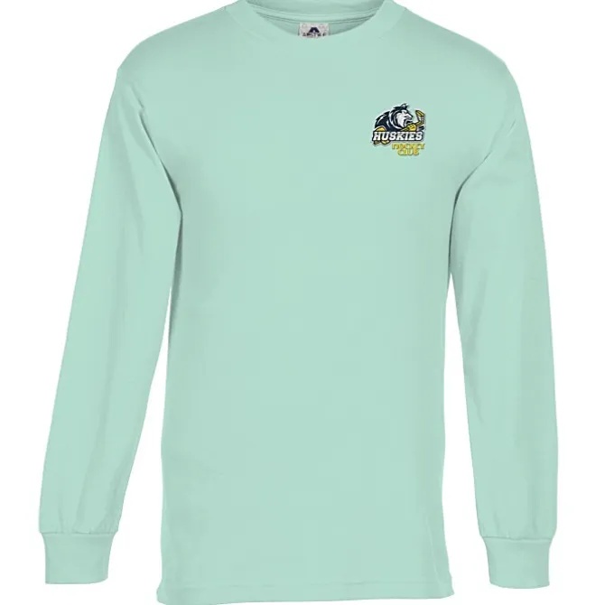 American Apparel Classic Cotton LS T-Shirt - Embroidered