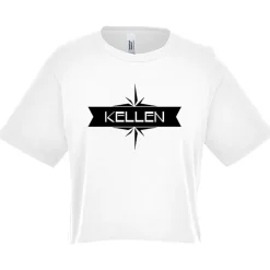 American Apparel Fine Jersey Boxy Cropped T-Shirt - Ladies'