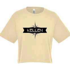 American Apparel Fine Jersey Boxy Cropped T-Shirt - Ladies'