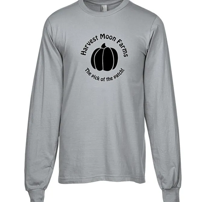 American Apparel Fine Jersey LS T-Shirt - Men's