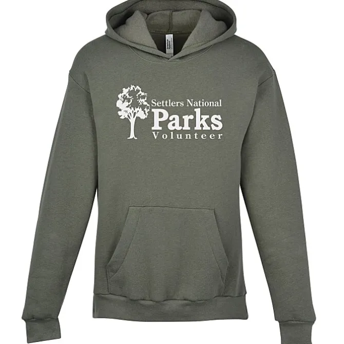 American Apparel ReFlex Fleece Pullover Hoodie