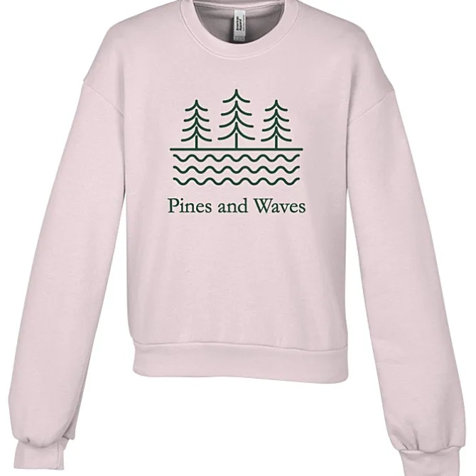 American Apparel ReFlex Fleece Crewneck Sweatshirt - Ladies'