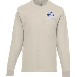 American Apparel Super Heavyweight Long Sleeve Pocket T-Shirt