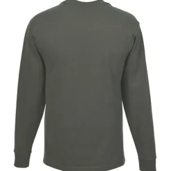 American Apparel Super Heavyweight Long Sleeve Pocket T-Shirt