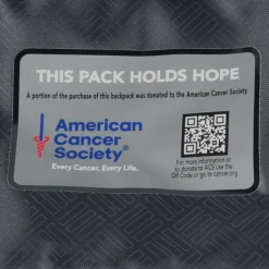 American Cancer Society Charity Laptop Backpack