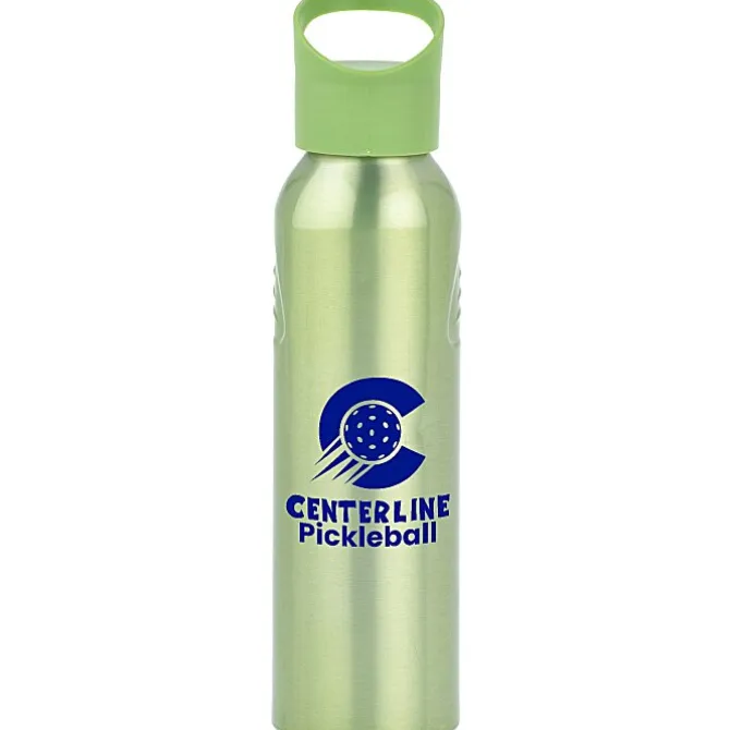 Angle Up Aluminum Sport Bottle - 22 oz