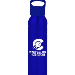 Angle Up Aluminum Sport Bottle - 22 oz