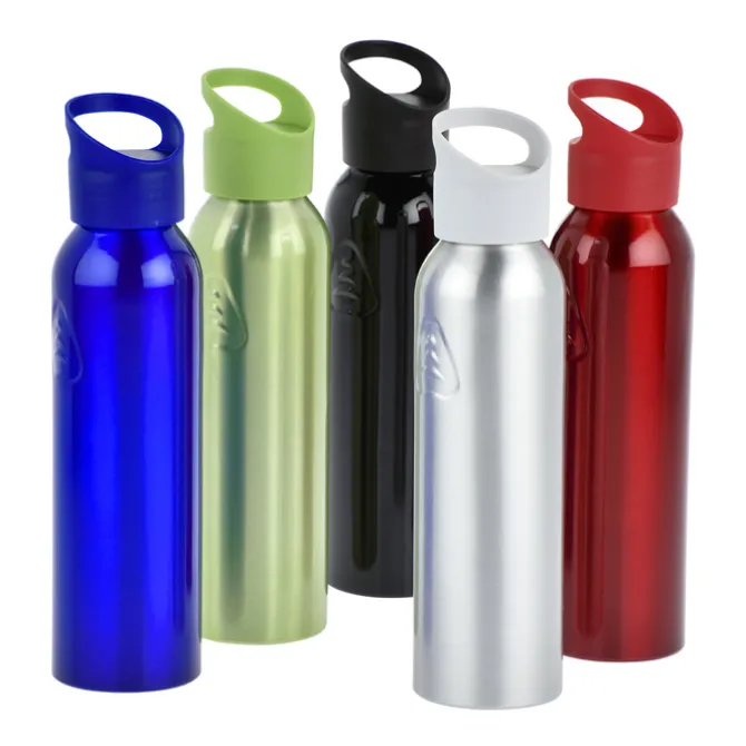 Angle Up Aluminum Sport Bottle - 22 oz