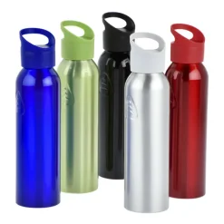 Angle Up Aluminum Sport Bottle - 22 oz - 24 hr