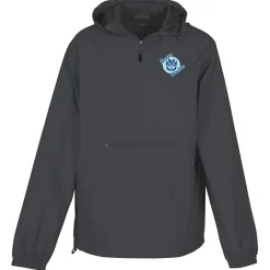 Anorack 1/2-Zip Hooded Packable Jacket