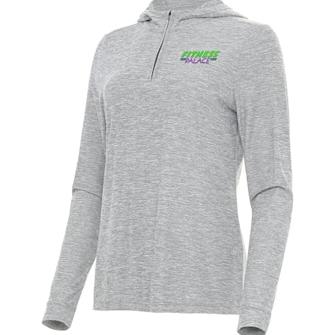Antigua Daybreak 1/4-Zip Hooded Pullover - Ladies'