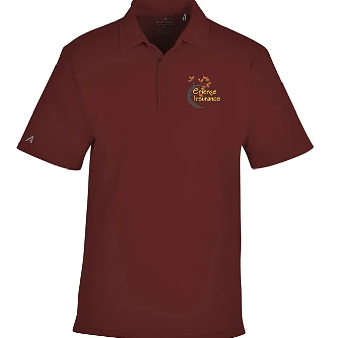 Antigua Era Solid Polo - Men's