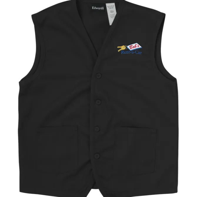 Apron Vest with Two Waist Pockets