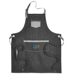 Artisan Contrast Denim Bib Apron