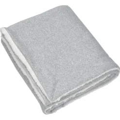 Aspen Sweater Knit Sherpa Throw
