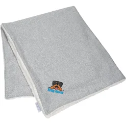 Aspen Sweater Knit Sherpa Throw