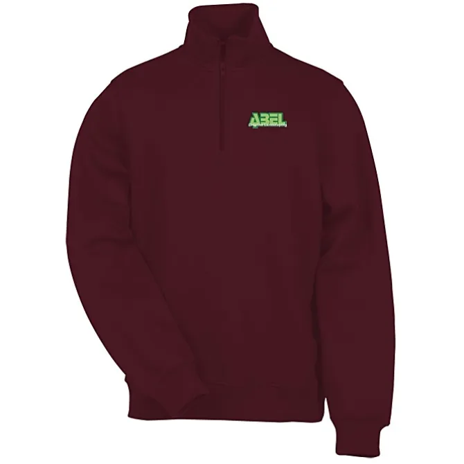 Athletic Fit 1/4-Zip Sweatshirt - Men's - Embroidered