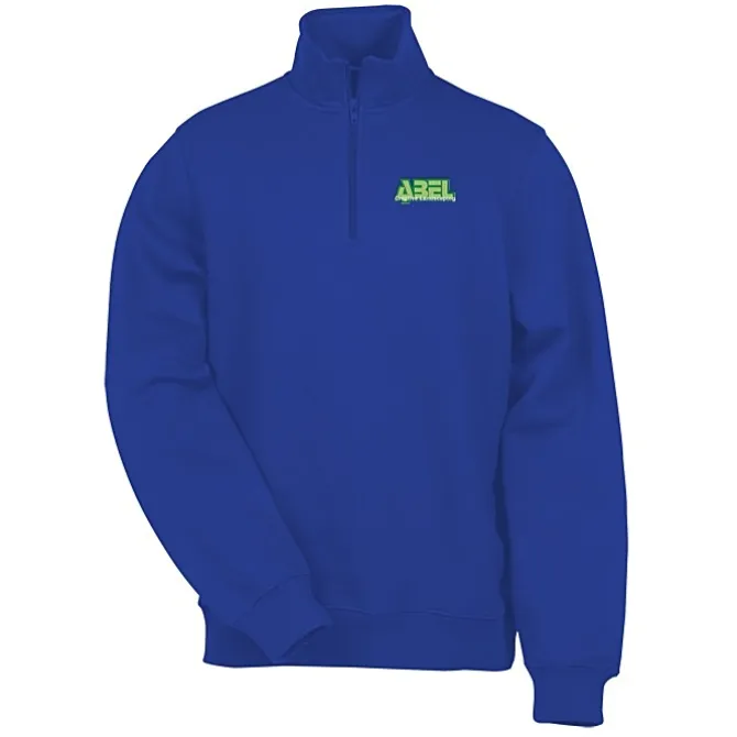 Athletic Fit 1/4-Zip Sweatshirt - Men's - Embroidered