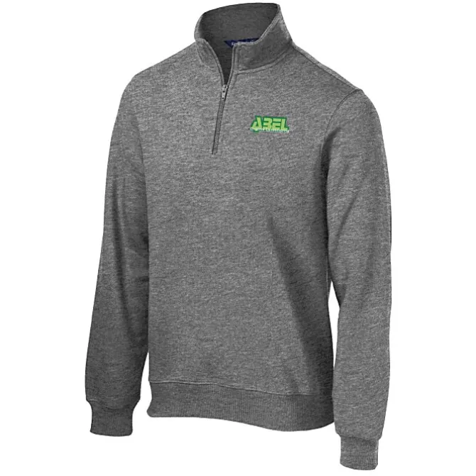 Athletic Fit 1/4-Zip Sweatshirt - Men's - Embroidered