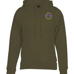 Athletic Fleece Pullover Hoodie - Embroidered