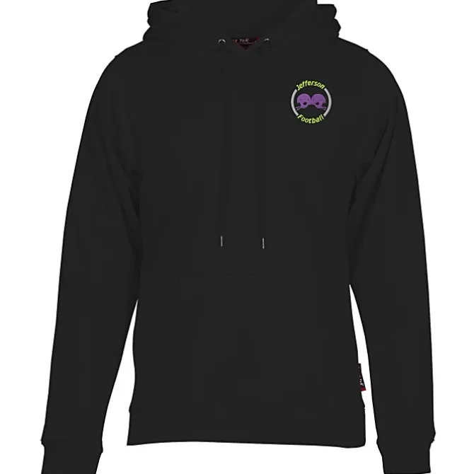 Athletic Fleece Pullover Hoodie - Embroidered