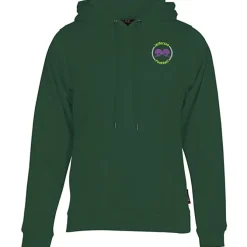 Athletic Fleece Pullover Hoodie - Embroidered