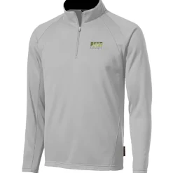 Athletic 1/4-Zip Fleece Pullover - Embroidered