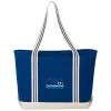 Atlantic 20-oz Cotton Zippered Tote - Embroidered