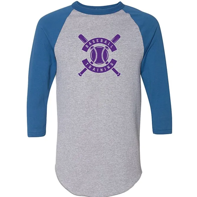 Augusta 3/4 Sleeve Baseball Jersey - Screen