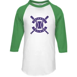 Augusta 3/4 Sleeve Baseball Jersey - Screen