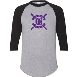Augusta 3/4 Sleeve Baseball Jersey - Screen
