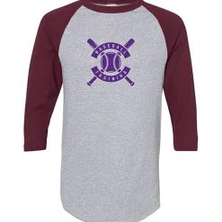 Augusta 3/4 Sleeve Baseball Jersey - Screen