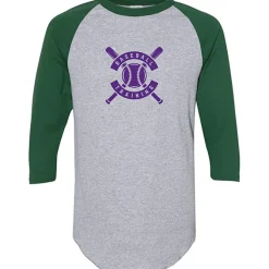 Augusta 3/4 Sleeve Baseball Jersey - Screen