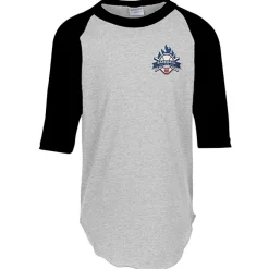 Augusta 3/4 Sleeve Baseball Jersey - Youth - Embroidered