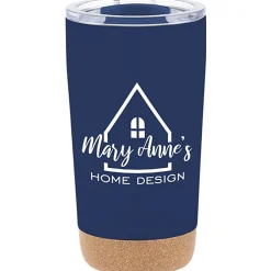 Austin Vacuum Tumbler with Cork Bottom - 16 oz.
