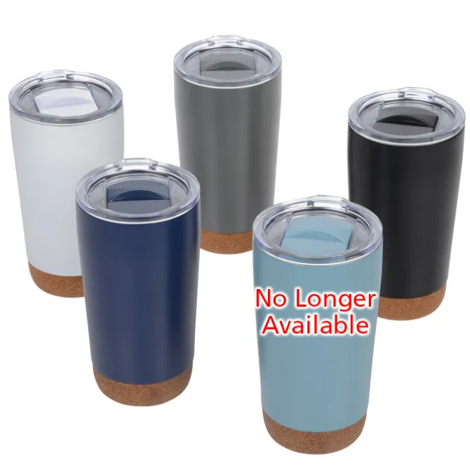 Austin Vacuum Tumbler with Cork Bottom - 16 oz. - 24 hr