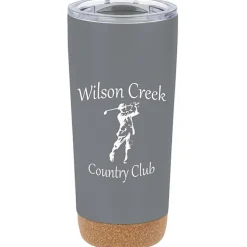 Austin Vacuum Tumbler with Cork Bottom - 20 oz.
