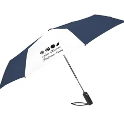 Auto Open / Close Compact Travel Umbrella - 42-inch Arc
