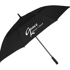 Auto Open Vented Umbrella - 58-inch Arc - 24 hr
