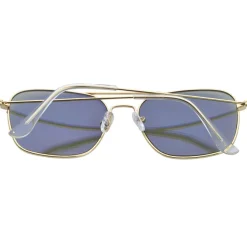 Aviator Sunglasses with Mirrored Lens