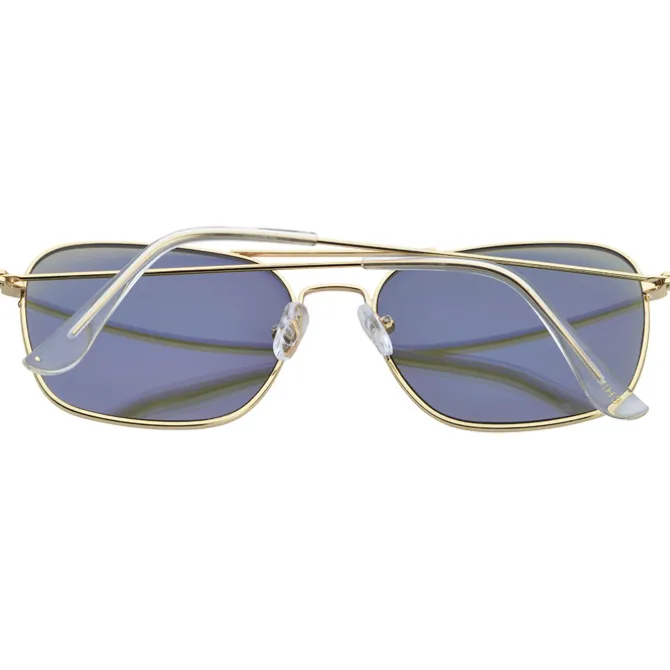 Aviator Sunglasses with Mirrored Lens