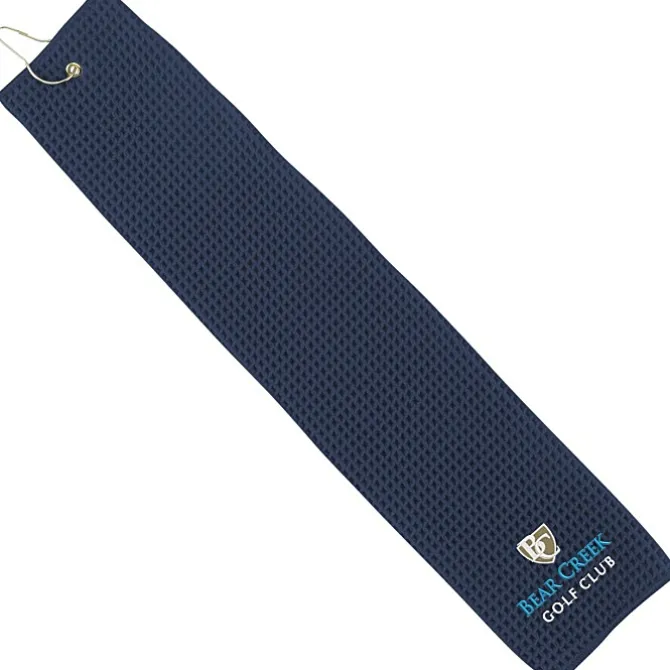Avid Golfer Trifold Waffle Towel