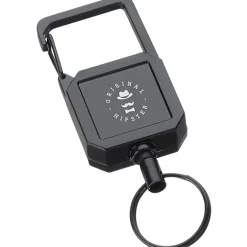 Badge Reel Keychain with Carabiner