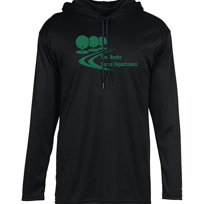 Badger Sport B-Core Hooded Long Sleeve T-Shirt