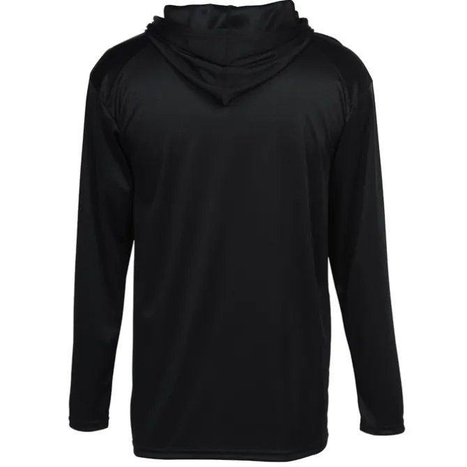 Badger Sport B-Core Hooded Long Sleeve T-Shirt