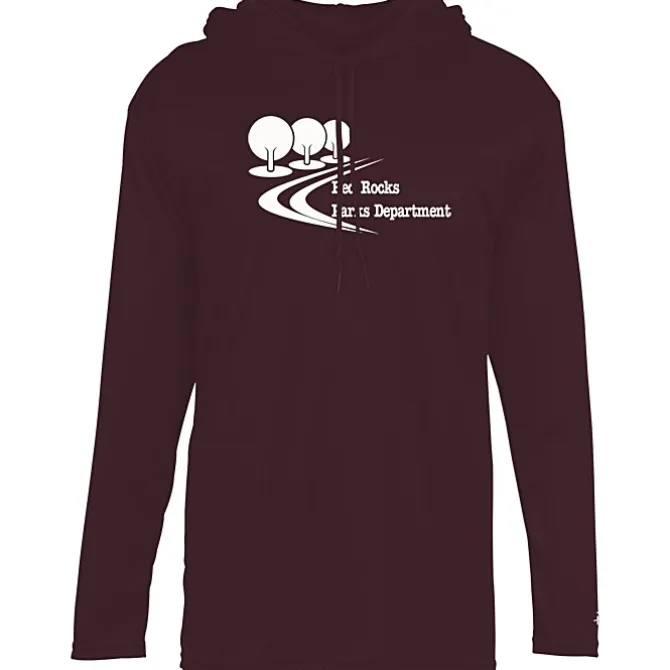 Badger Sport B-Core Hooded Long Sleeve T-Shirt